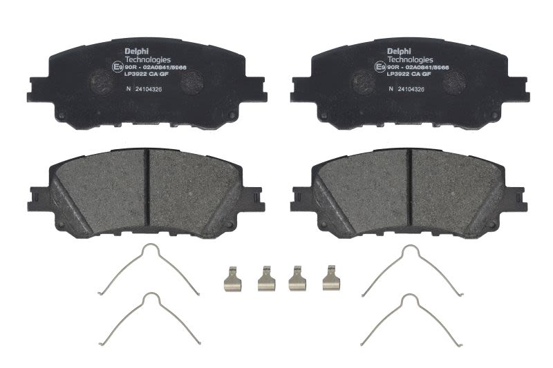 Pastillas de freno de disco DELPHI LP3922 para Mazda CX-60