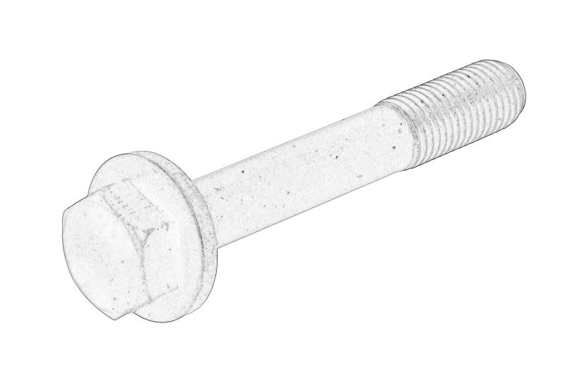 Perno de fijación de rótula OE BMW 33 17 1 090 824 para BMW Serie 3 (E36) 1990-2000