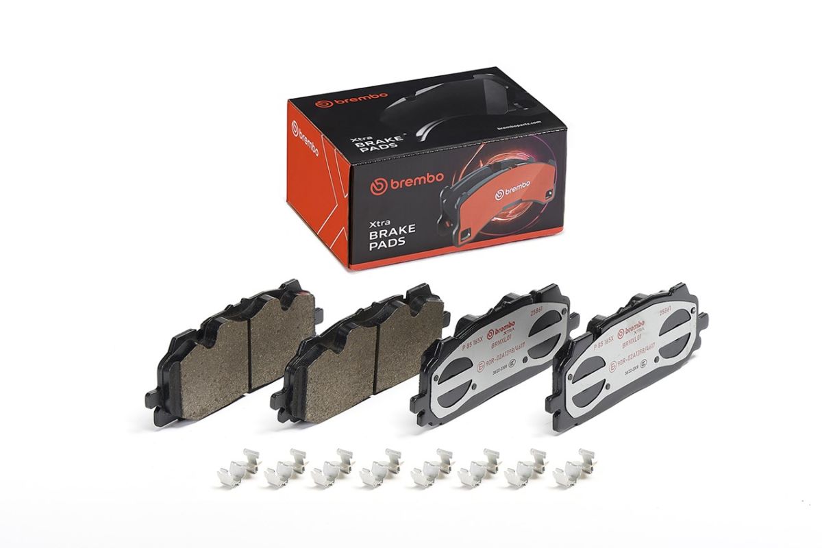 Pastillas de freno de disco BREMBO P 85 165X para Audi A3