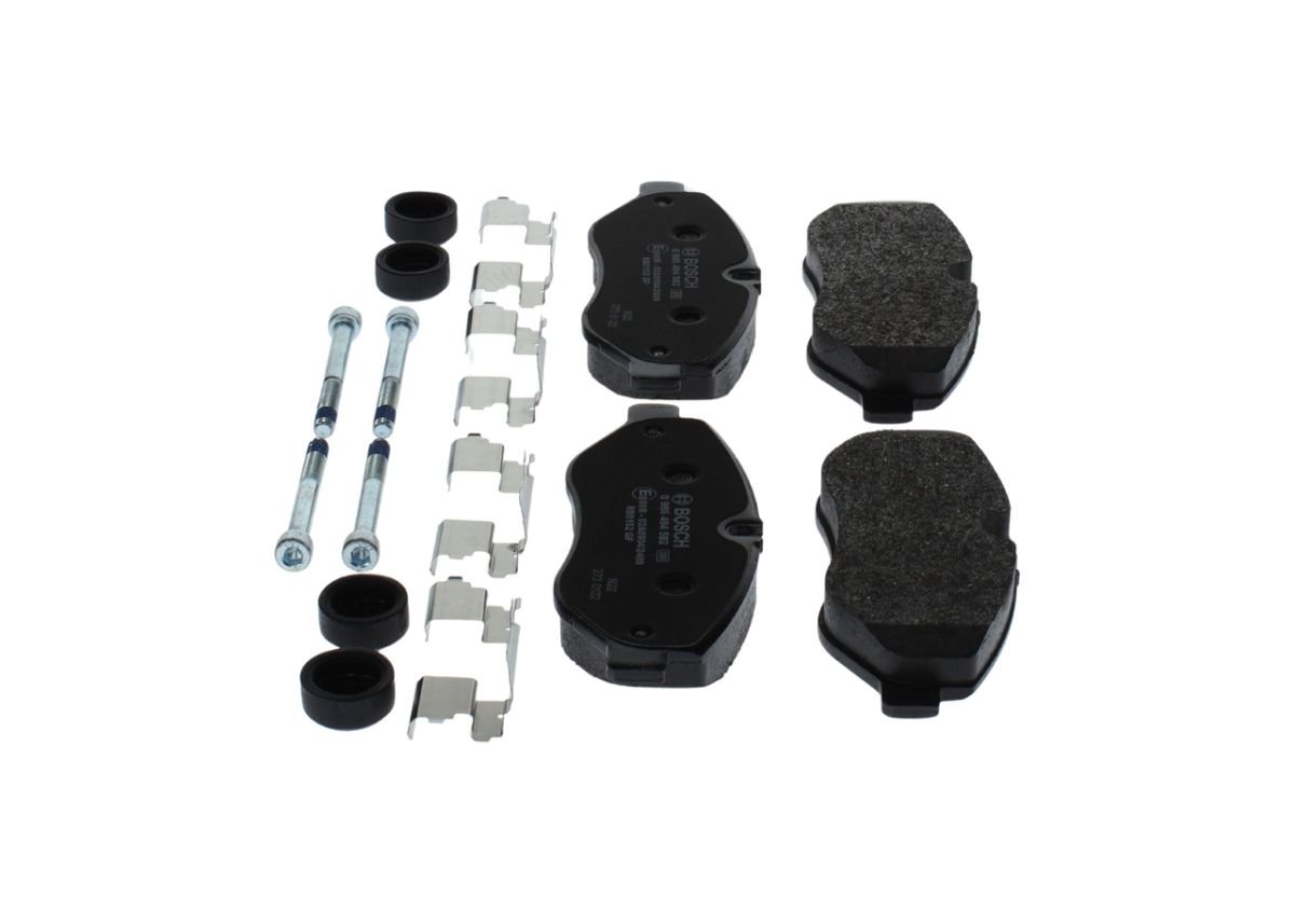 Pastillas de freno de disco BOSCH 0 986 494 582 para Iveco Daily V