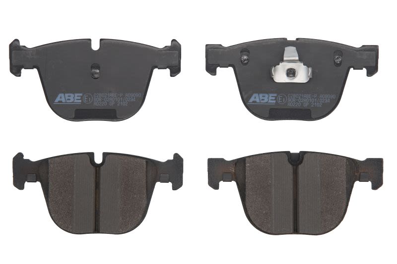 Pastillas de freno de disco ABE C2B021ABE-P para BMW Serie 1 (E82) 2007-2013