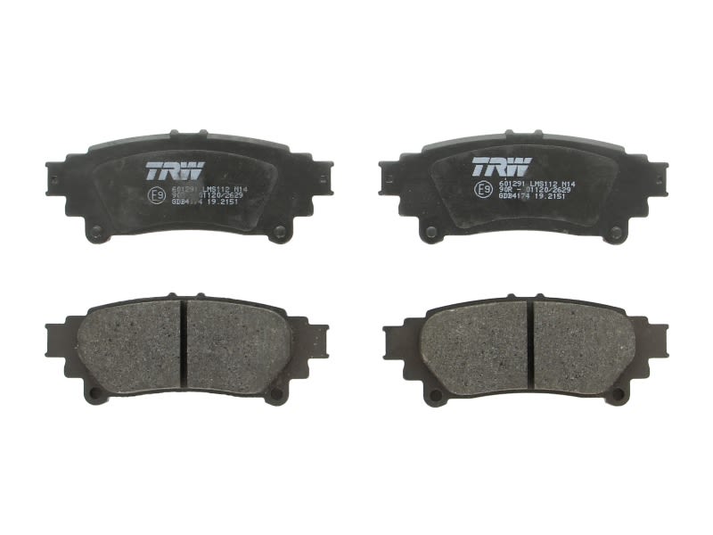 Pastillas de freno de disco TRW GDB4174 para Toyota Prius Plus