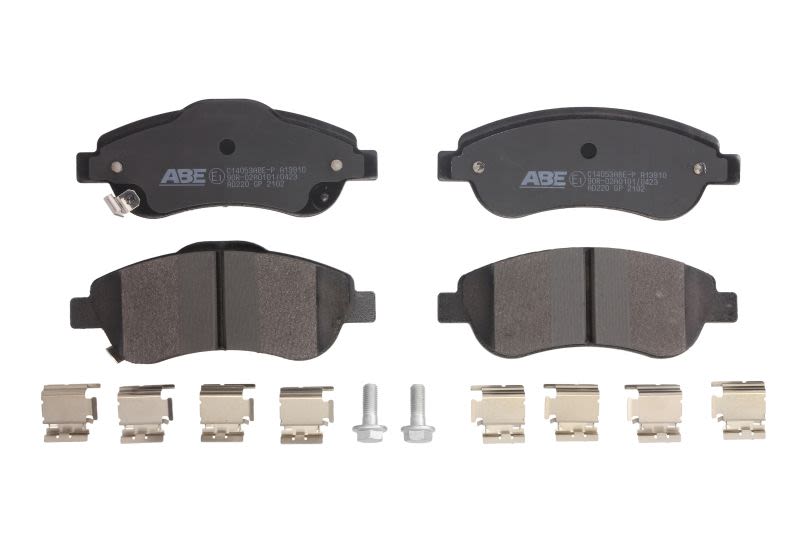 Pastillas de freno de disco ABE C14053ABE-P para Honda CIVIC VIII