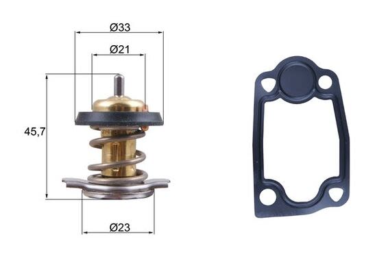 Termostato de refrigerante MAHLE TX 266 79D para Peugeot Boxe
