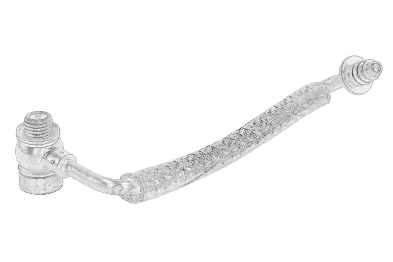 Línea de aceite de turbocompresor OE OPEL 25200947 para Opel Corsa D