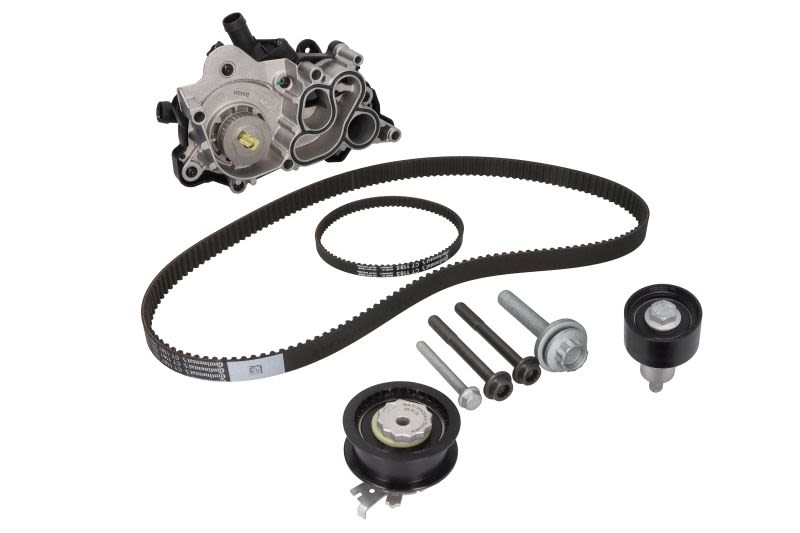 Kit de bomba de agua y correa de distribución HEPU PK06851 para Audi A3