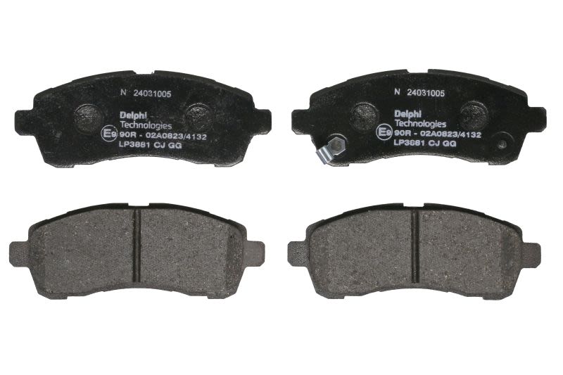 Pastillas de freno de disco DELPHI LP3881 para Mazda 2