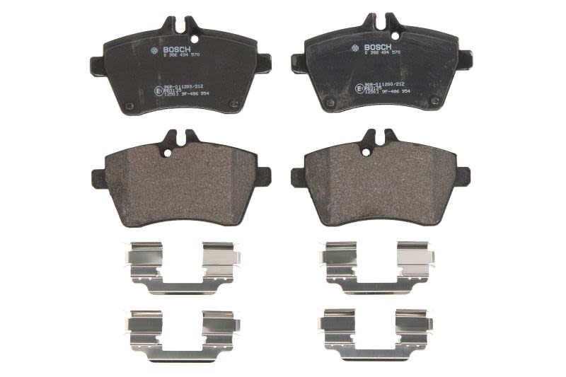 Pastillas de freno de disco BOSCH 0 986 494 570 para Mercedes-Benz Clase A (W169) 2004-2012