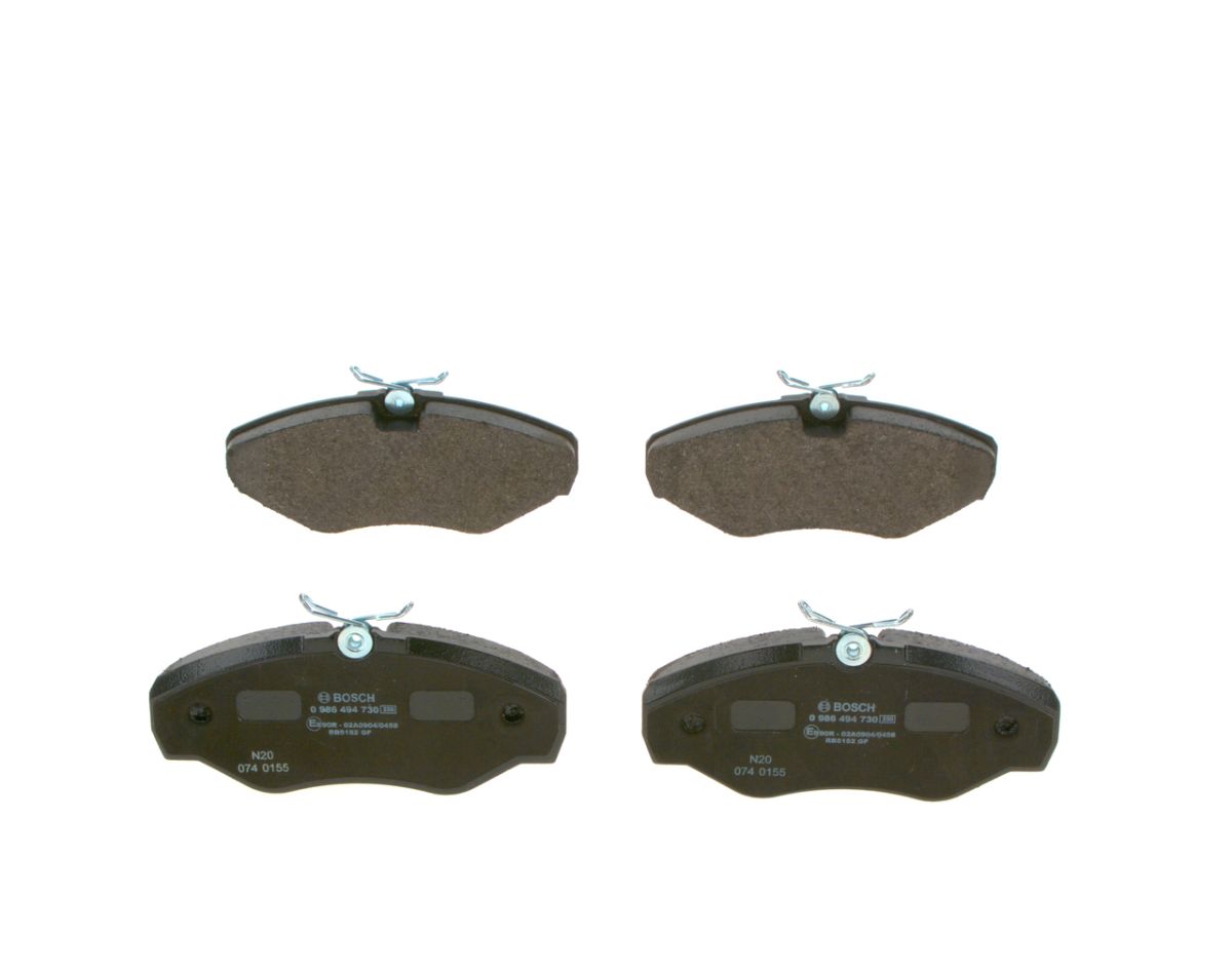 Pastillas de freno de disco BOSCH 0 986 494 730 para Renault Trafic II
