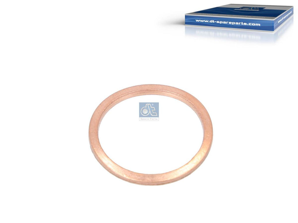 Anillo de retén, tapón de drenaje de aceite DT SPARE PARTS — foto 3