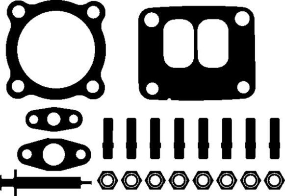 Kit de montaje de turbocompresor MAHLE 001 TA 15055 000 para Liebherr LTM OM902.913-OM909.921