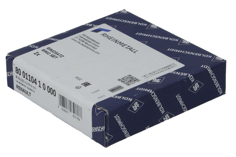 Juego de anillos de pistón KOLBENSCHMIDT 800110410000 para Nissan NP300