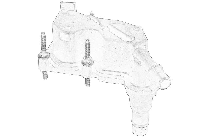 Separador de aceite de ventilación del cárter OE FORD 2224236 para Ford Puma 1.0-Eléctrico