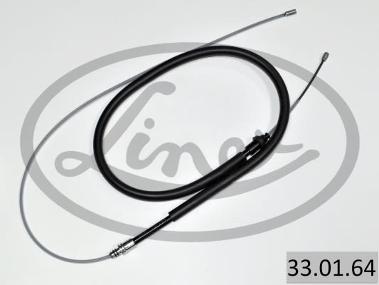 Cable de freno de servicio LINEX 33.01.64 para Peugeot 207 1.4/1.4D/1.6D