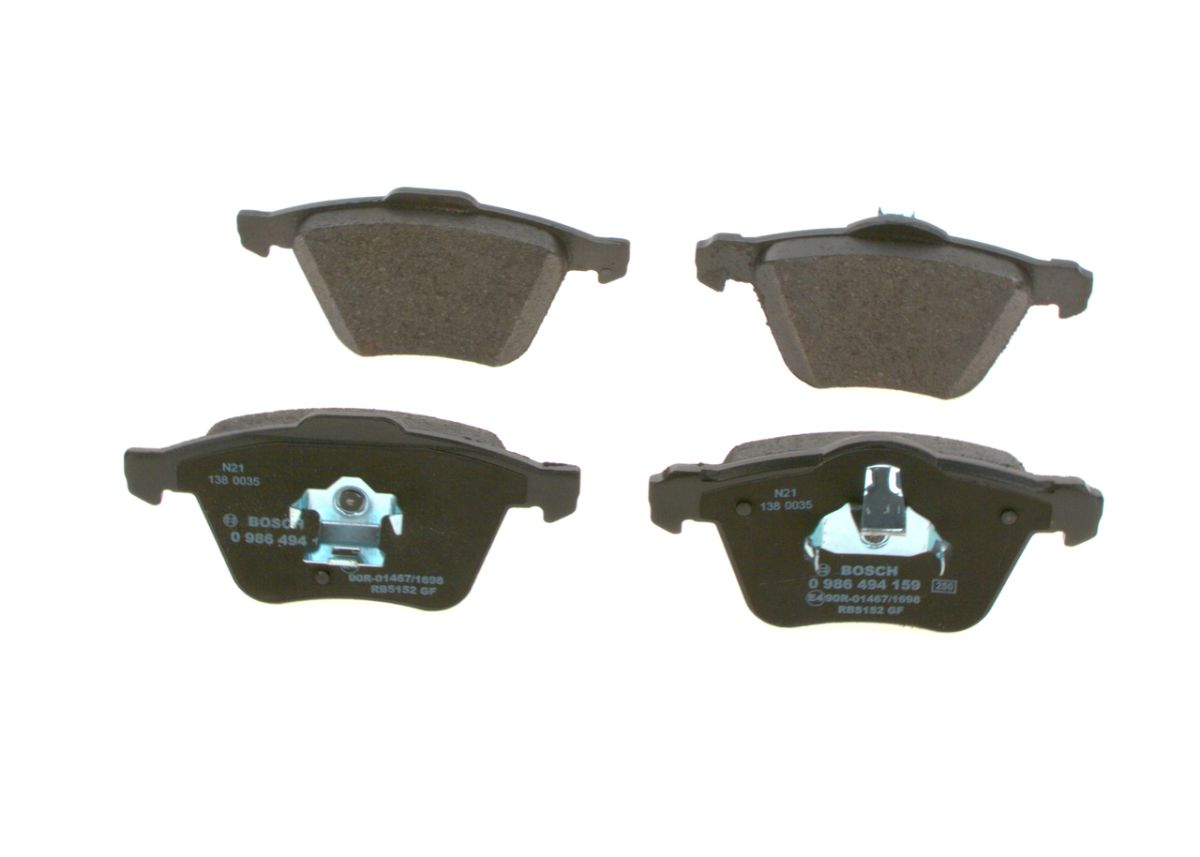 Pastillas de freno de disco BOSCH 0 986 494 159 para Volvo XC90 I
