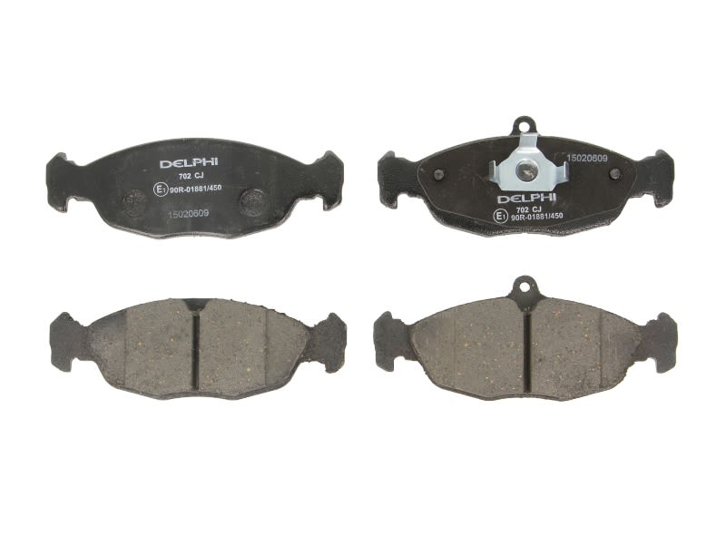 Pastillas de freno de disco DELPHI LP702 para Opel Corsa A