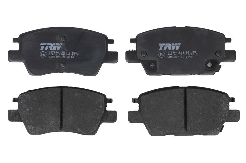 Pastillas de freno de disco TRW GDB2387 para Opel Ampera-E Electric