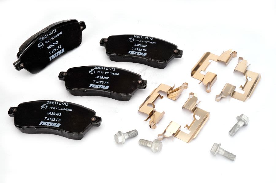 Pastillas de freno de disco TEXTAR 2428302 para Suzuki Swift V