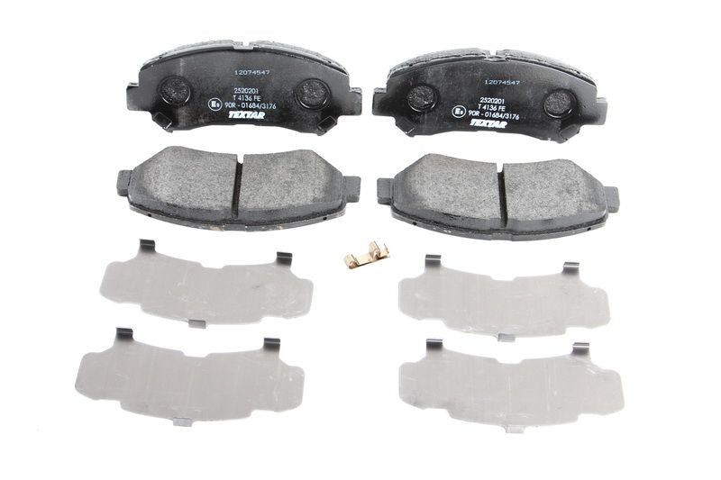 Pastillas de freno de disco TEXTAR 2520201 para Nissan Nav