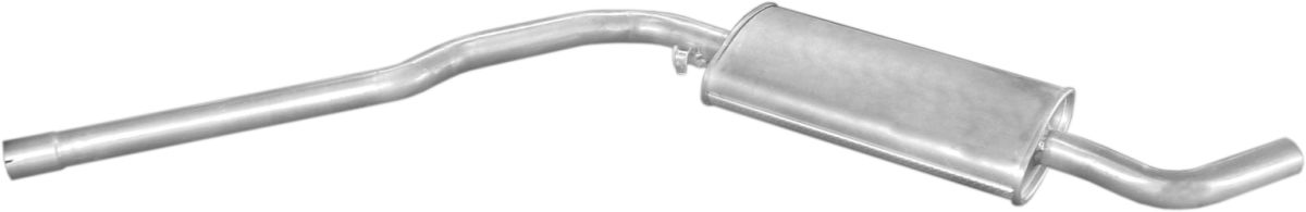 Silenciador central 4MAX 0219-01-30252 para Volkswagen Transporter T4