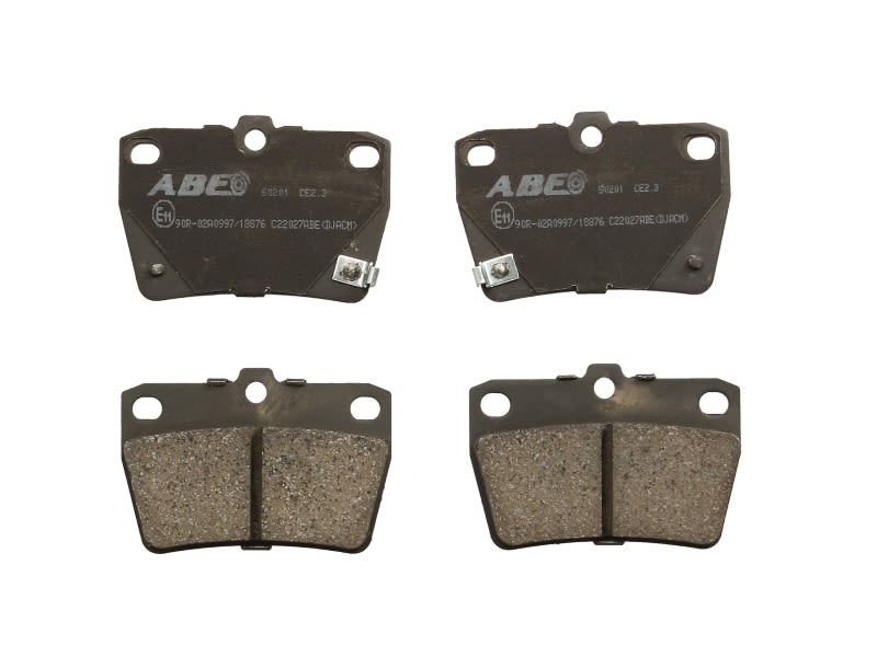 Pastillas de freno de disco ABE C22027ABE para Chery Tiggo