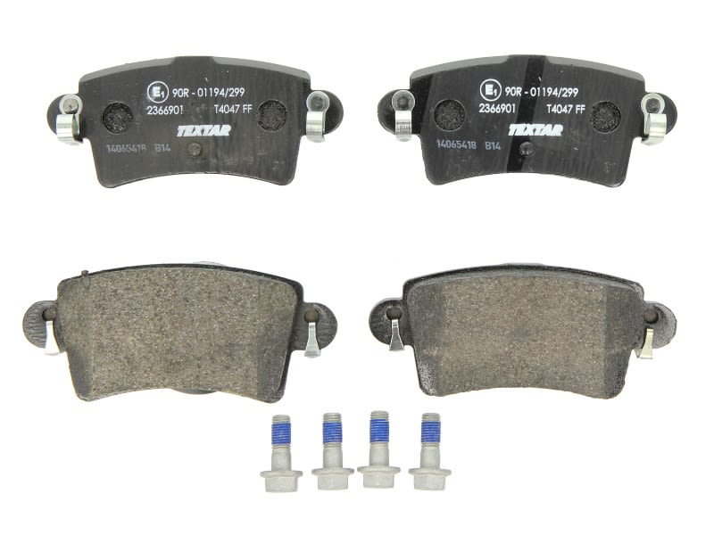 Pastillas de freno de disco TEXTAR 2366901 para Nissan Interst