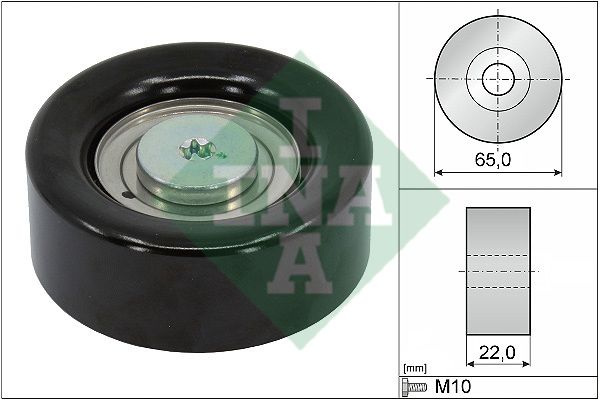 Polea tensora/guía de correa multicanal INA 532 0639 10 para Hyundai Accent IV