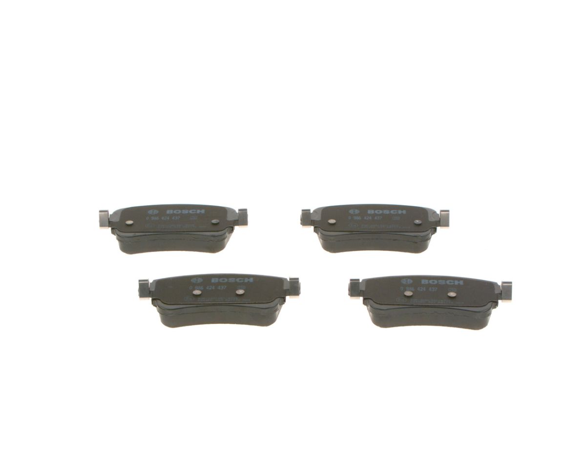 Pastillas de freno de disco BOSCH 0 986 424 437 para Toyota Proace