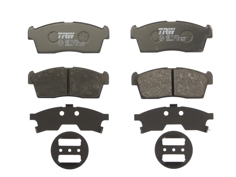 Pastillas de freno de disco TRW GDB3411 para Suzuki Alto VI