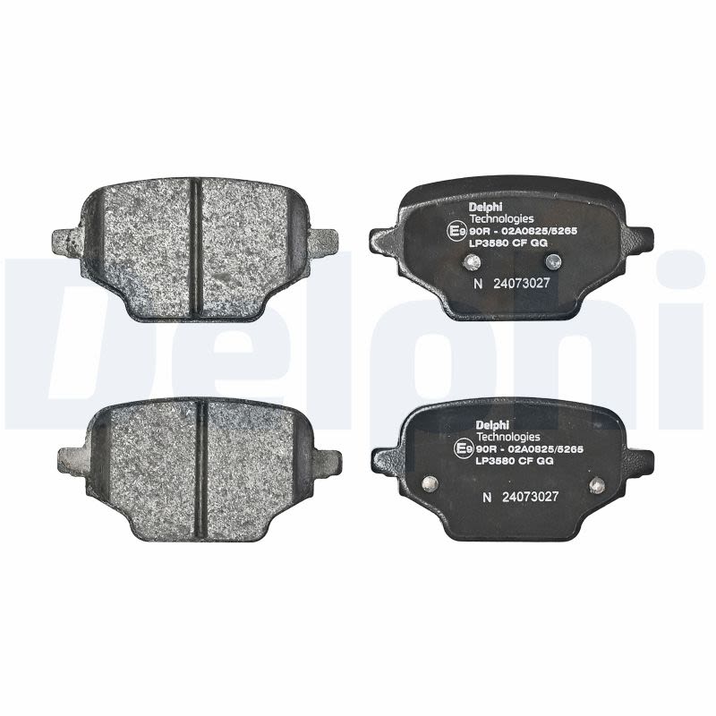 Pastillas de freno de disco DELPHI LP3580 para Toyota Proace City