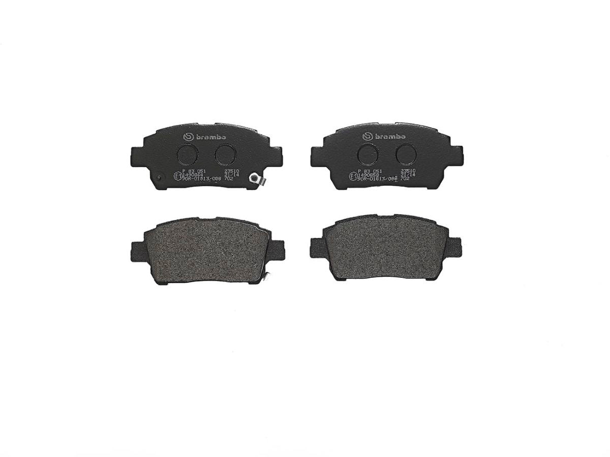 Pastillas de freno de disco BREMBO P 83 051 para Toyota Coroll