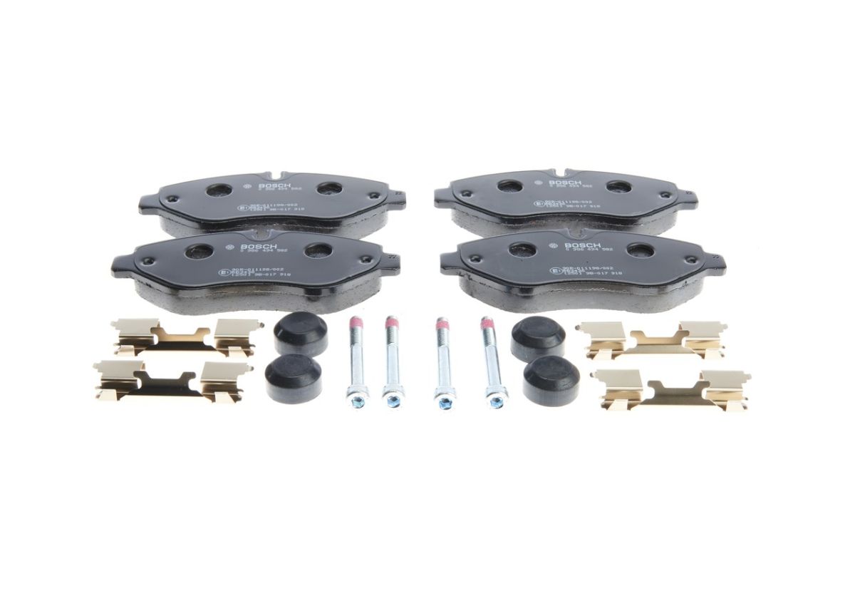 Pastillas de freno de disco BOSCH 0 986 494 582 para Iveco Daily V