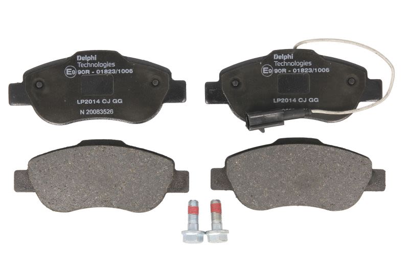 Pastillas de freno de disco DELPHI LP2014 para Fiat 500
