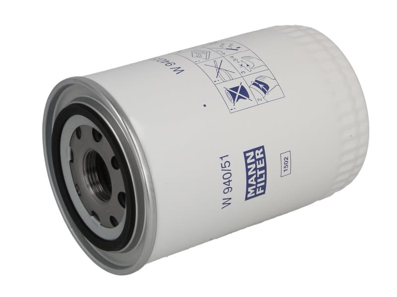 Filtro hidráulico MANN-FILTER W 940/51 para Fendt F