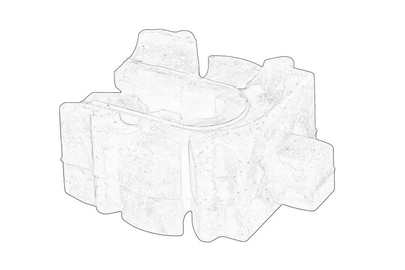 Soporte de radiador OE BMW 17 11 7 553 480
