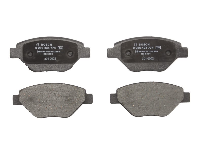 Pastillas de freno de disco BOSCH 0 986 424 774 para Renault Megane II