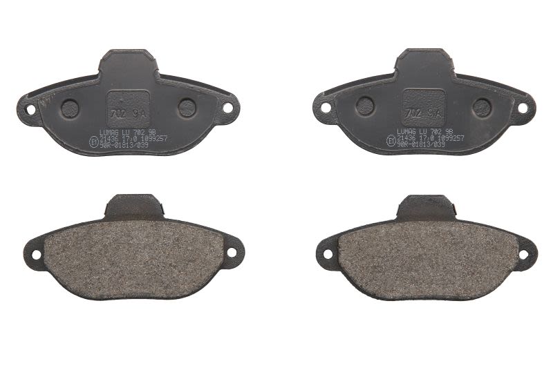 Pastillas de freno de disco BRECK 21436 00 702 00 para Fiat Punto