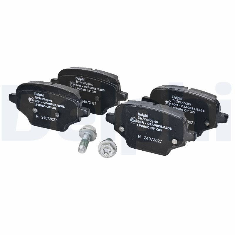 Pastillas de freno de disco DELPHI LP3580 para Toyota Proace City