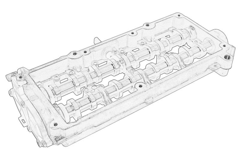 Árbol de levas OE VW 04L 103 044AE para Audi A3