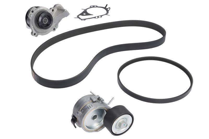 Kit de bomba de agua + correa acanalada GATES KP136PK1070 para Citroen C3 II