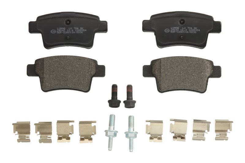 Pastillas de freno de disco BRECK 24540 00 704 00 para Citroen C4 Picasso I