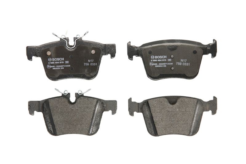 Pastillas de freno de disco BOSCH 0 986 494 819 para Volvo S60 III