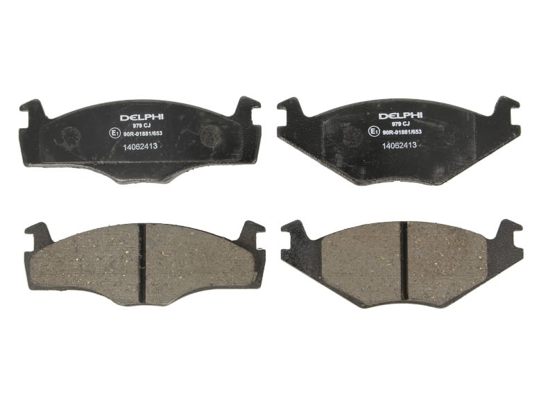 Pastillas de freno de disco DELPHI LP979 para Volkswagen Polo