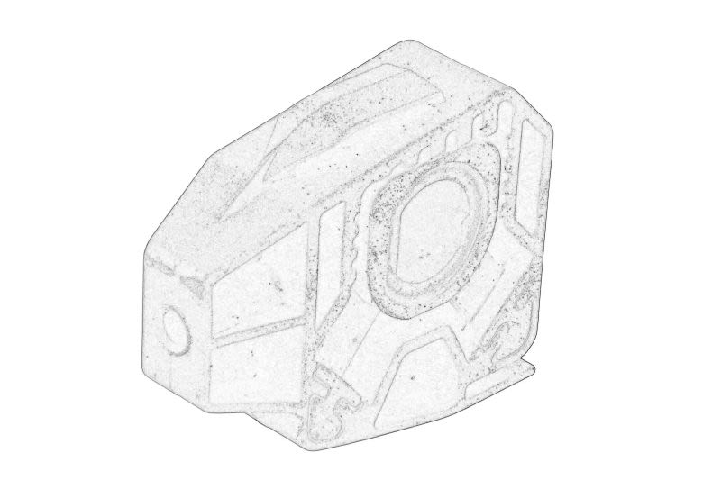 Soporte de radiador OE VW 1J0 806 155D para Audi A3
