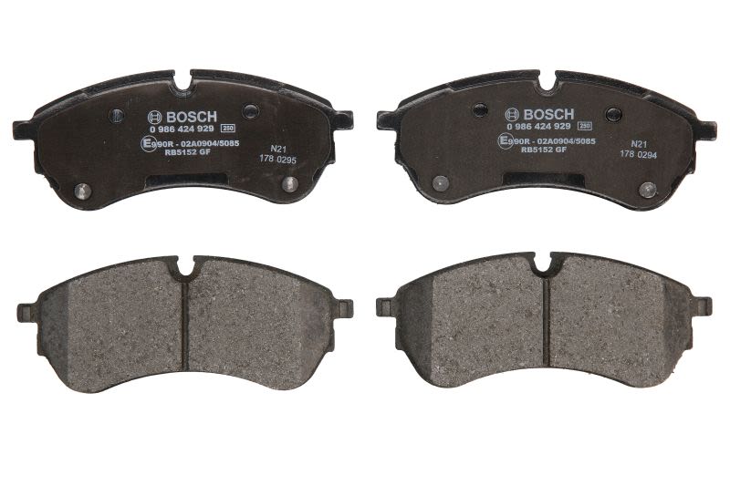 Pastillas de freno de disco BOSCH 0 986 424 929 para Volkswagen Crafte