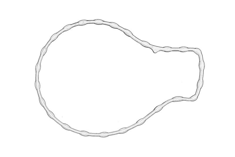 Empaquetadura de bomba de agua OE TOYOTA 16271-37010 para Toyota Yaris 1.6/1.8/2.0