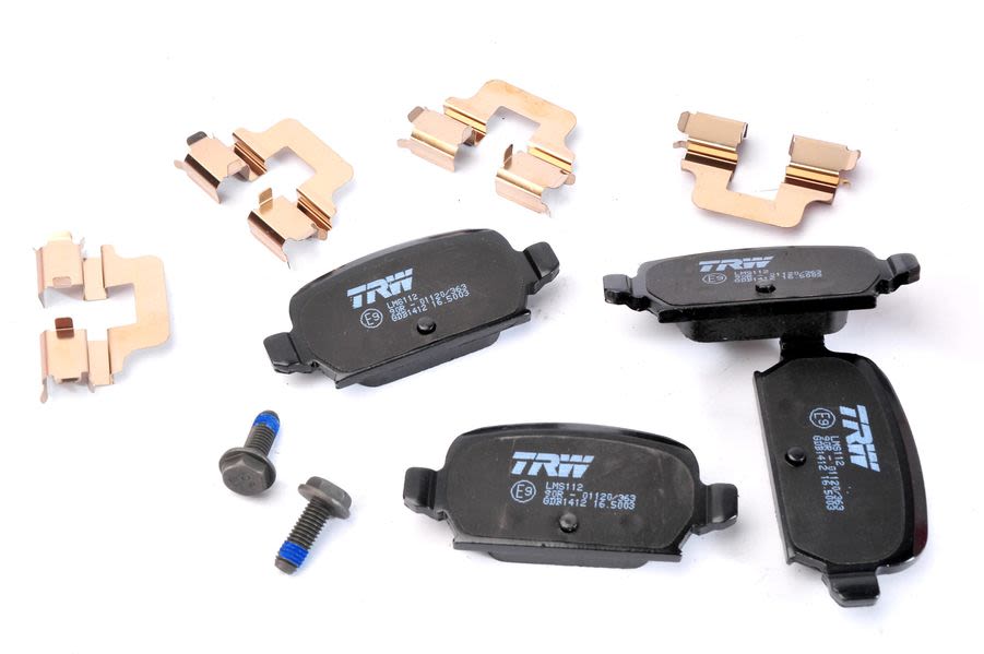 Pastillas de freno de disco TRW GDB1412 para Opel Corsa C