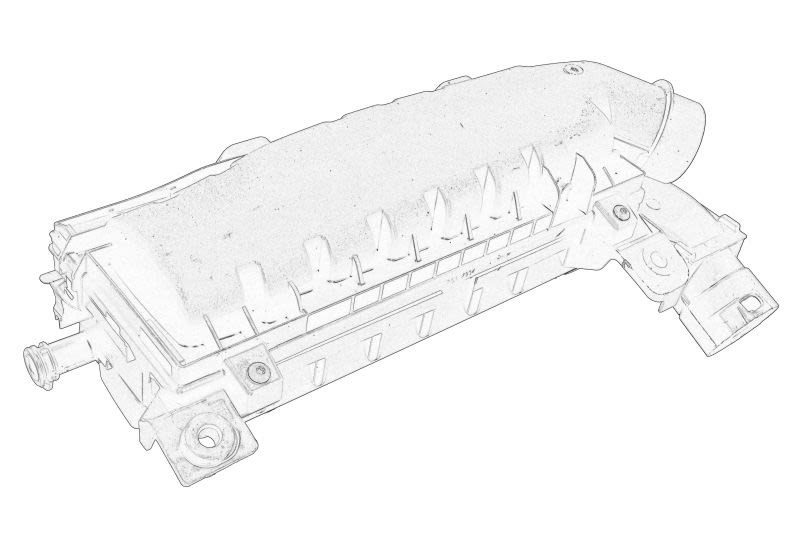Carcasa del filtro de aire OE PEUGEOT 9812735680 para Citroen C3 Aircross II