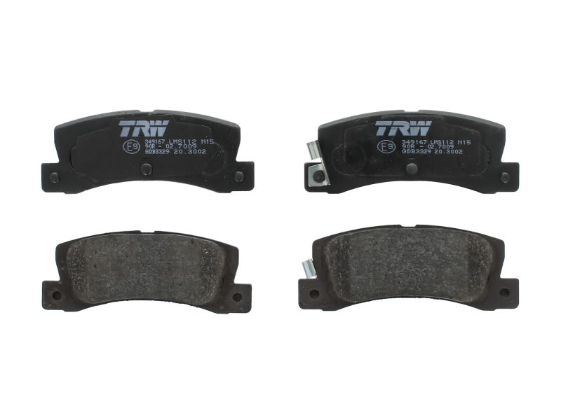 Pastillas de freno de disco TRW GDB3329 para Toyota Coroll