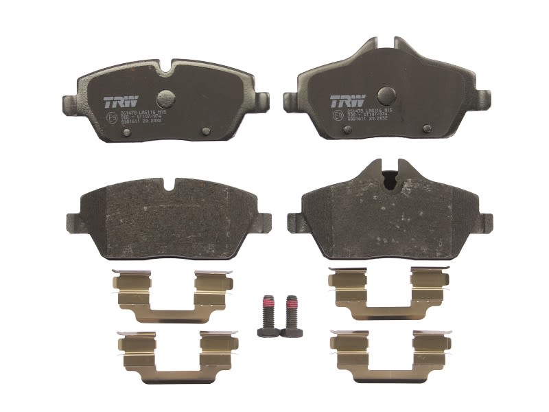 Pastillas de freno de disco TRW GDB1611 para BMW Serie 1 (E81) 2006-2011